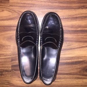 Black Johnston & Murphy loafers